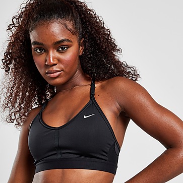 Nike Brassière de sport rembourrée à maintien léger et col en V Nike Dri-FIT Indy pour Femme