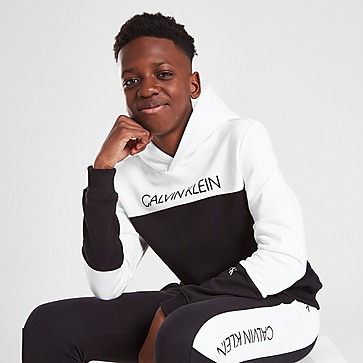 Calvin Klein Colour-Block Insituitional Logo Hooded Tracksuit