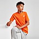Orange Nike T-Shirt à Petit Logo Enfant