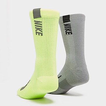 Nike 2 Pack Running Crew Socks