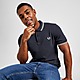 Blauw Fred Perry Polo à Double Liseré Homme