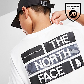 The North Face T-Shirt Back Hit Camo Box Enfant