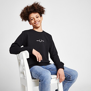 Fred Perry Sweat-shirt Embroidered Crew Junior