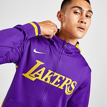 Nike Sweat à Capuche Zippé NBA Los Angeles Lakers Showtime Homme