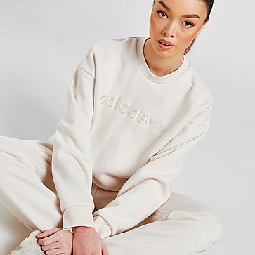 adidas Originals Sweatshirt Boyfriend Brodé Femme