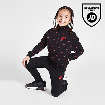 Nike Ensemble de survêtement Zippé à Imprimé Enfant
