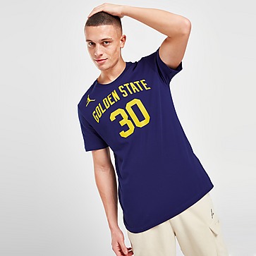 Jordan T-Shirt Manches Courtes NBA Golden State Warriors Homme