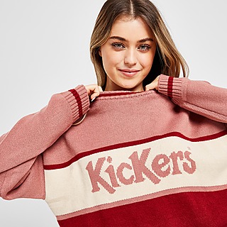 Kickers Pull Tricot Bande Femme