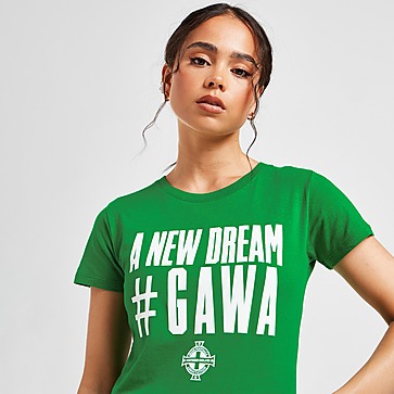 Official Team T-Shirt Manches Courtes Northern Ireland GAWA Femme