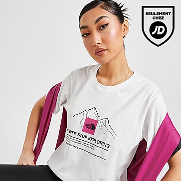 The North Face T-shirt Graphique Montagne Femme