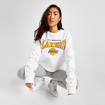 New Era Sweatshirt NBA Los Angeles Lakers Logo Crew Femme