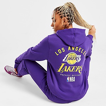 New Era Sweat à Capuche NBA Los Angeles Lakers Crest Femme