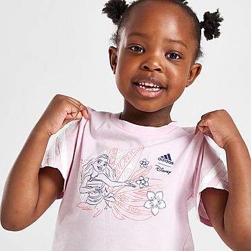 adidas Girls' Moana 3-Stripes T-Shirt Children
