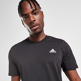 adidas T-shirt en jersey à petit logo brodé Essentials
