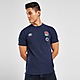 Blauw Umbro T-shirt de présentation Angleterree RFU Home
