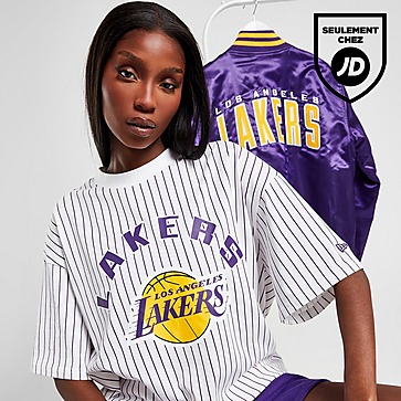 New Era T-shirt Manches Courtes NBA LA Lakers Pin Femme