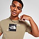 Maron The North Face T-shirt Box Notes Homme