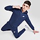 Blauw Nike Club Fleece Full Zip Tracksuit Junior