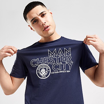 Official Team T-shirt Manchester City FC Stack Homme