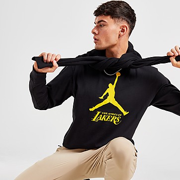 Jordan T-shirt Manches Longues NBA LA Lakers Homme
