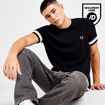 Fred Perry T-shirt Badge Bold Pique Homme