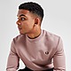 Rose Fred Perry Sweatshirt Double Liseré Crew Homme