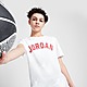 Blanc Jordan T-shirt Fade College Junior