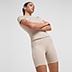 Beige Columbia Short Cycliste Hike Ribbed Femme