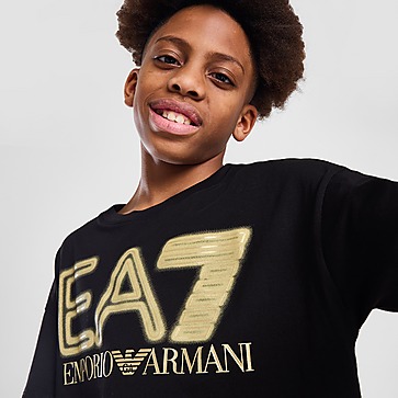 Emporio Armani EA7 T-shirt Gold Logo Junior