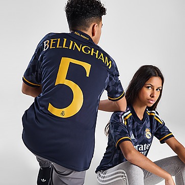 adidas Maillot Extérieur Real Madrid 23/24 Bellingham #5 Junior