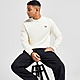 Blanc Fred Perry Sweatshirt Double Liseré Crew Homme