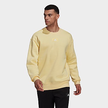adidas Sweat-shirt en molleton de coton avec emmanchures tombantes Essentials FeelVivid