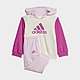 Rose adidas Ensemble sportswear Essentials Colorblock Enfants