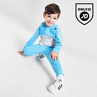 adidas Originals Colour Block Overhead Trefoil Tracksuit Infant