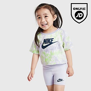 Nike Girls' Tie-Dye T-Shirt/Shorts Set Infant