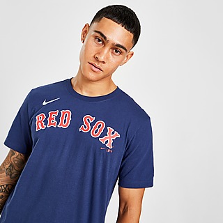 Nike Men's Red Boston Sox New Legend Logo T-shirt