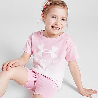 Under Armour Girls' Fade T-Shirt/Shorts Set Infant