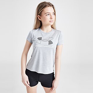 Under Armour Girls' UA Tech Twist Big Logo T-Shirt Junior