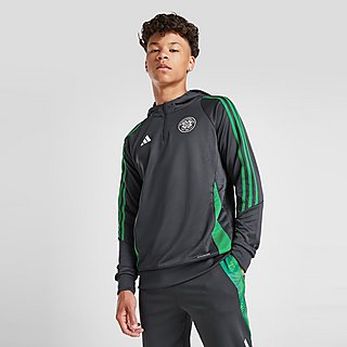 adidas Celtic Track Hoodie Junior