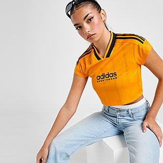 adidas Crop Football Top