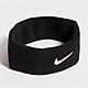 Black/White Nike Swoosh Headband
