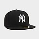 Black/White New Era MLB New York Yankees 59FIFTY Fitted Cap