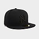 Black New Era MLB New York Yankees 59FIFTY Fitted Cap