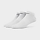 White/Black Nike 3 Pack No Show Socks