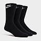 Black/White Nike 3-Pack Futura Essential Socks