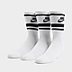 White/Black Nike 3-Pack Essential Stripe Socks