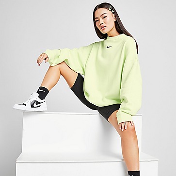 Nike Oversized Fleece Boyfriend Crew Neck Sweatshirt