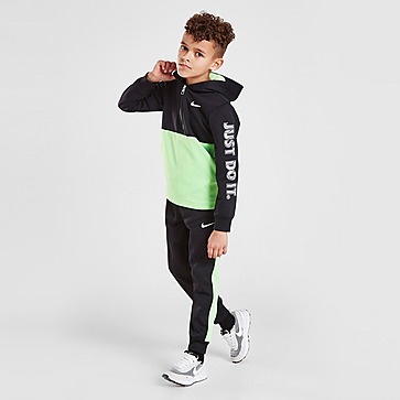 Nike Just Do It 1/2 Zip Hooded Tracksuit Children