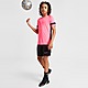 Pink Nike Academy Short Sleeve T-Shirt Junior