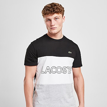 Lacoste Colour Block Wordmark T-Shirt